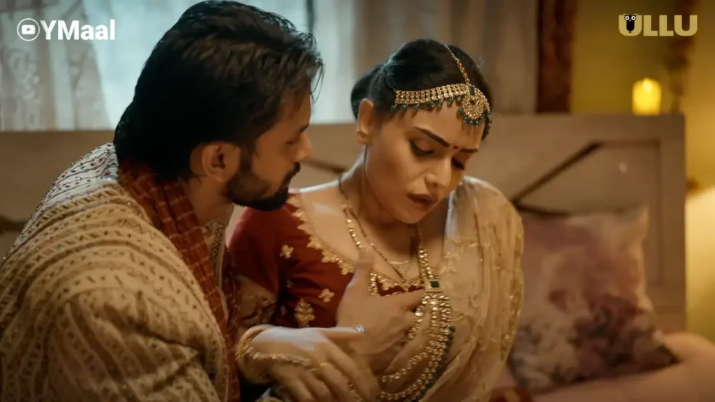 Naina Chhabra Boobs Pressed by her Newly Married Husbend on First Night in Raju Ban Gaya Gentleman